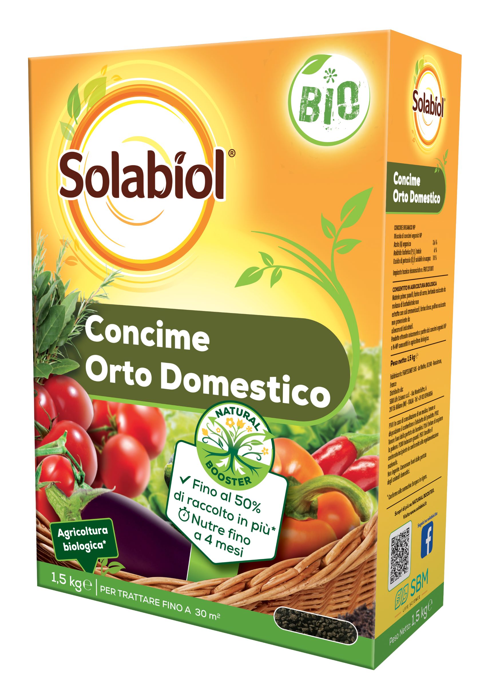 Concime Orti e Giardini -  1.5 kg